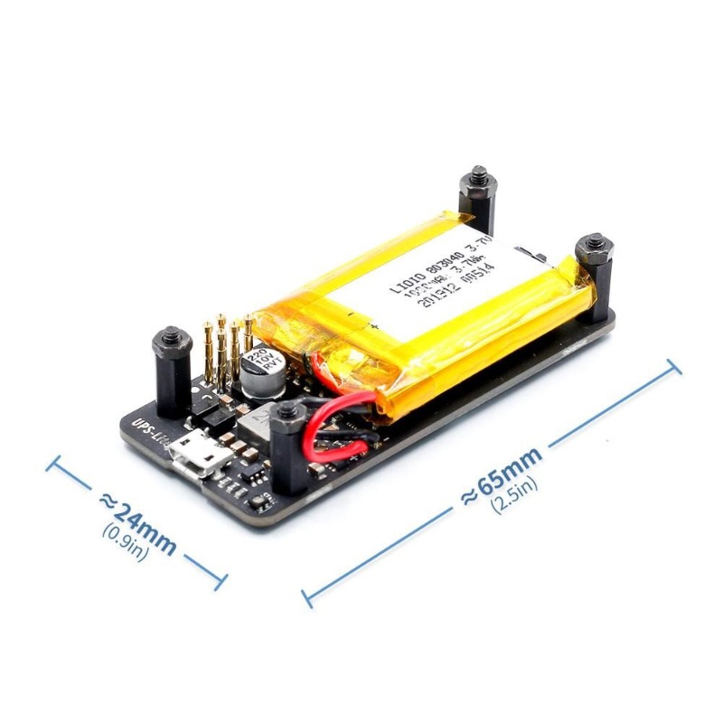 Pi Zero - Модуль UPS-Lite для серии Raspberry Pi