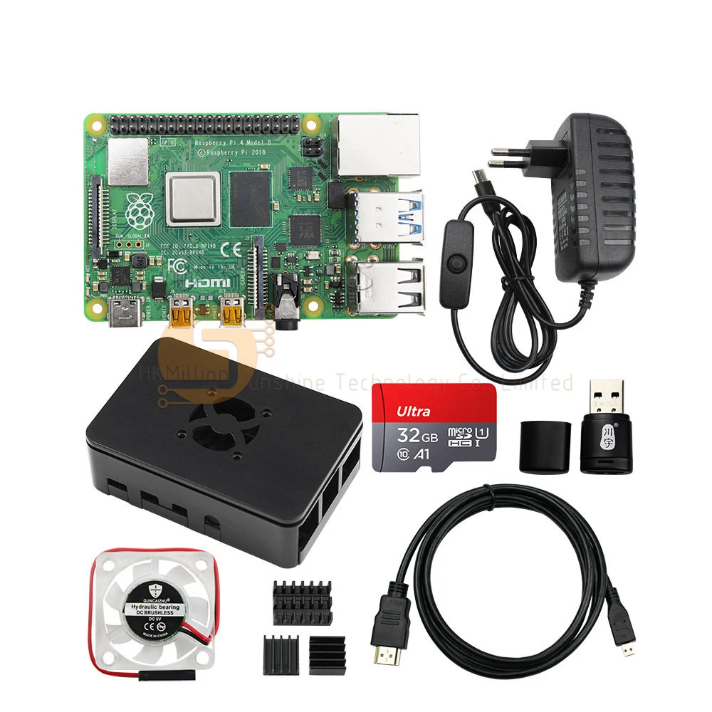 Pi Cooler - Стартовый комплект Raspberry Pi 4 8G