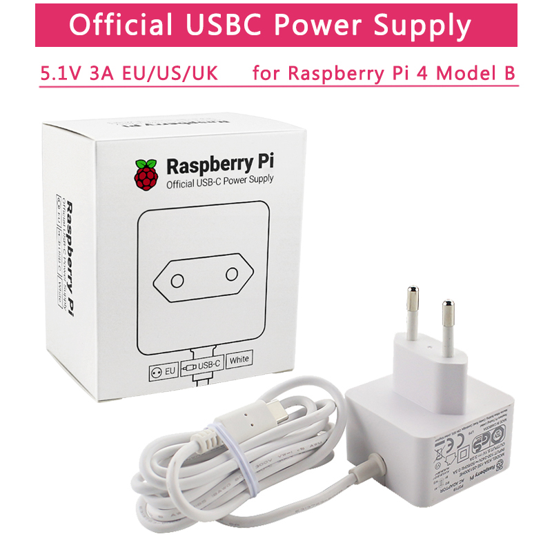 Pi Power Supply - Официальный блок питания Raspberry Pi 4,