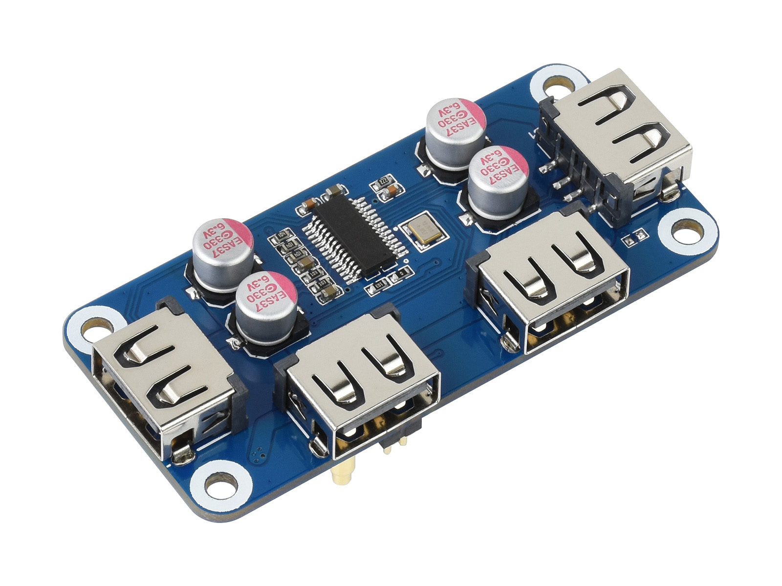 USB-концентратор Waveshare HAT – обзор и цена Pi Zero