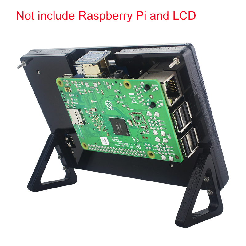 Акриловый держатель-опора, пре – обзор и цена Pi 5 Case
