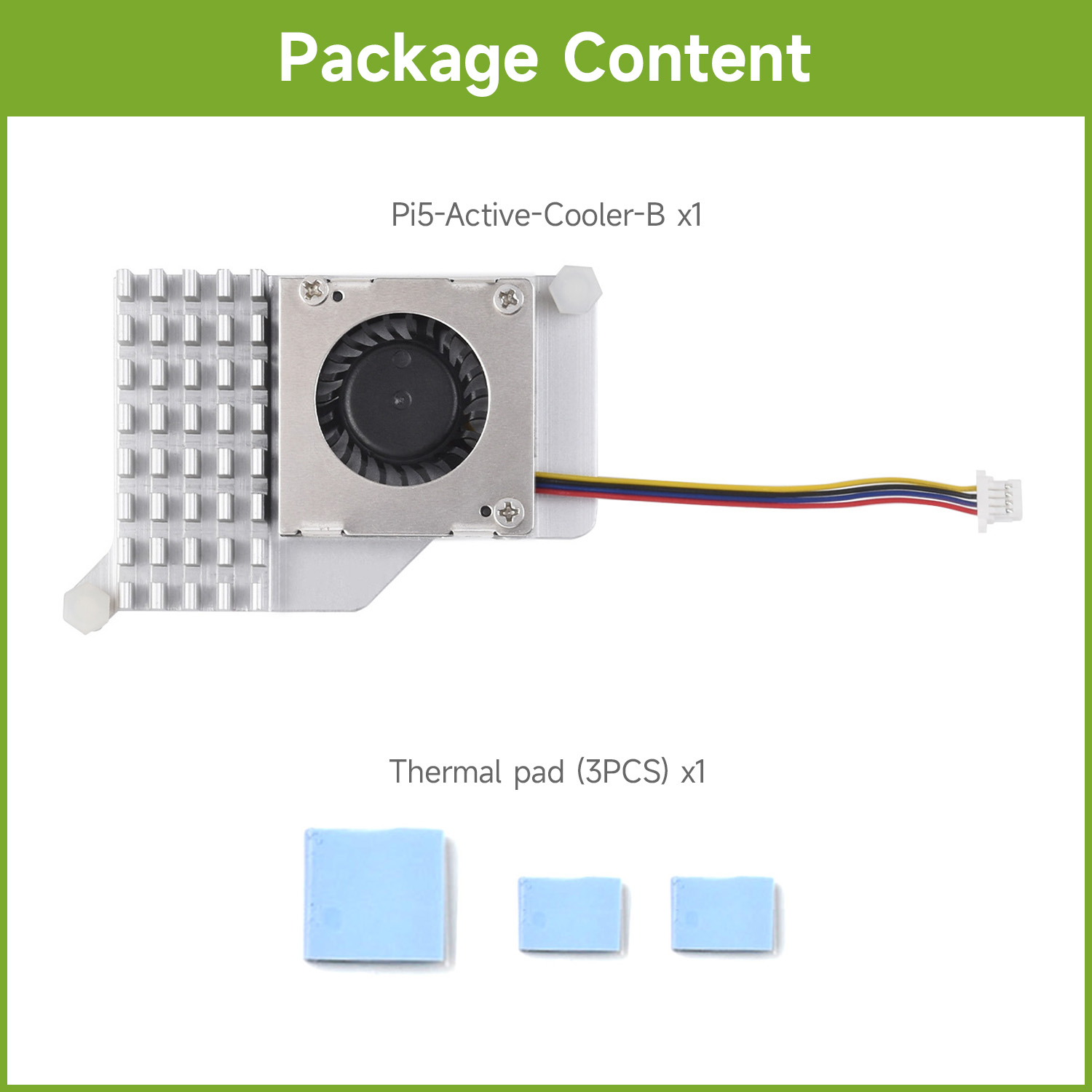 Waveshare Active Cooler (B) дл – обзор и цена Pi Cooler
